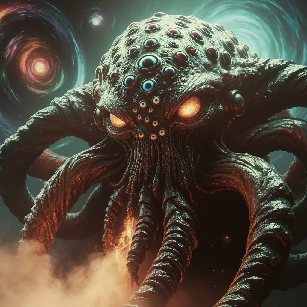 Gargantuan Azathoth Horror Unleashes Cosmic Terror