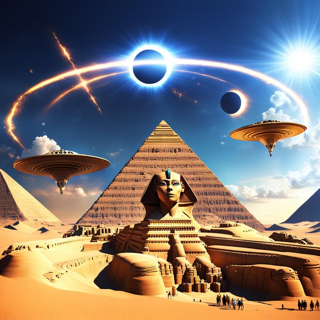 Egyptian Rave: Horus DJ at Alien Pyramid