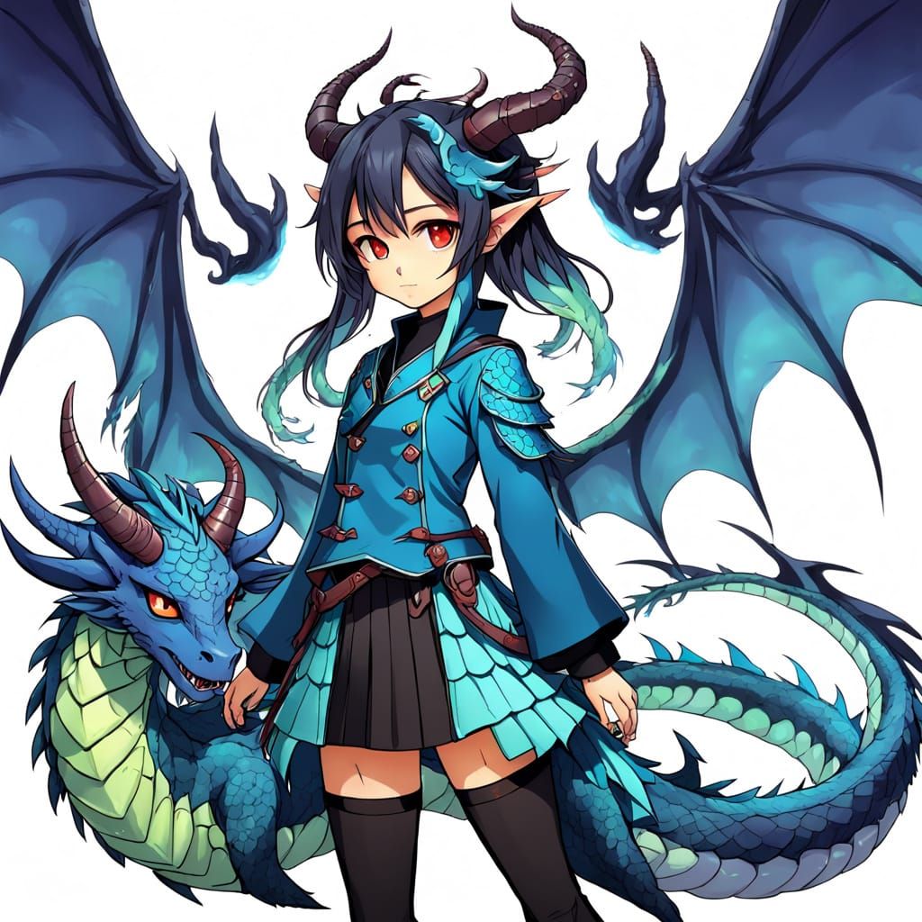 Anime Dragon Hybrid Unveiled