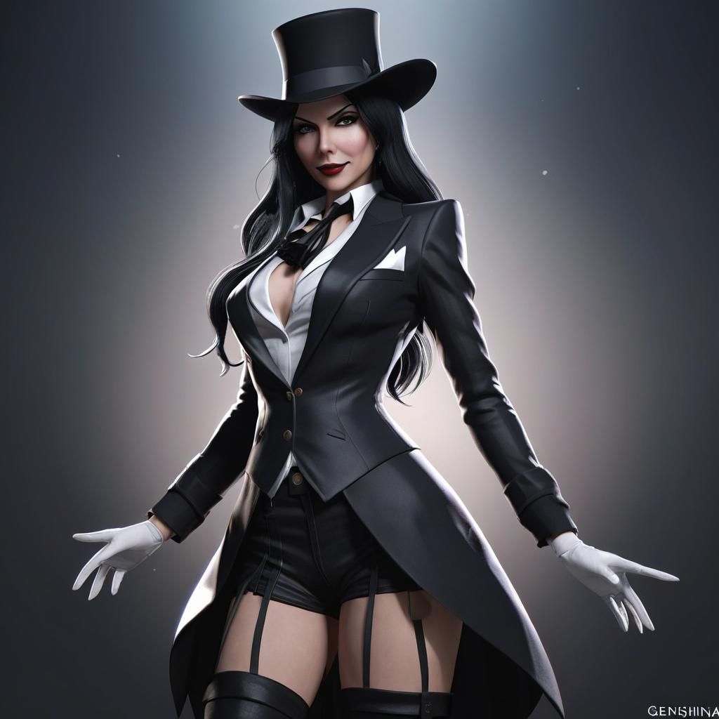 Victoria Justice as Zatanna in Anime Style