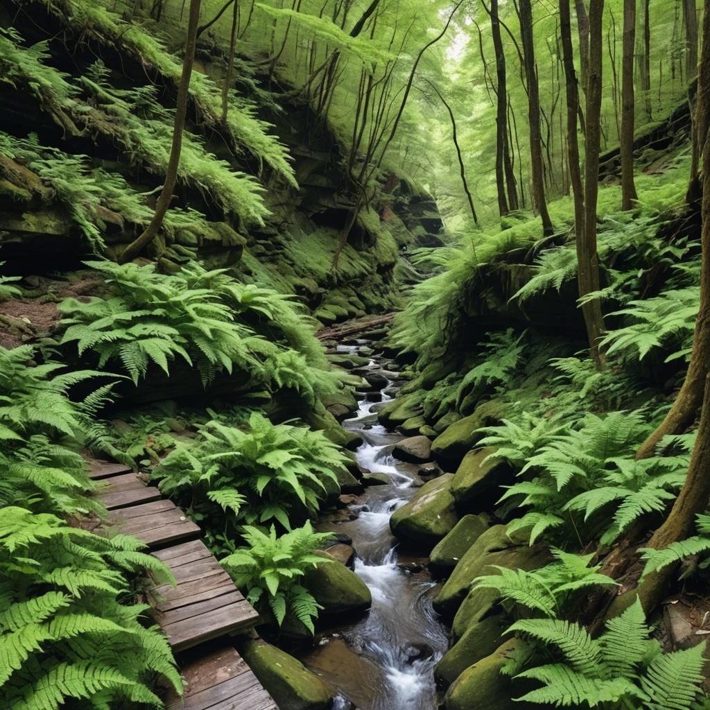 Lush Creek Canyon Hiking Trail