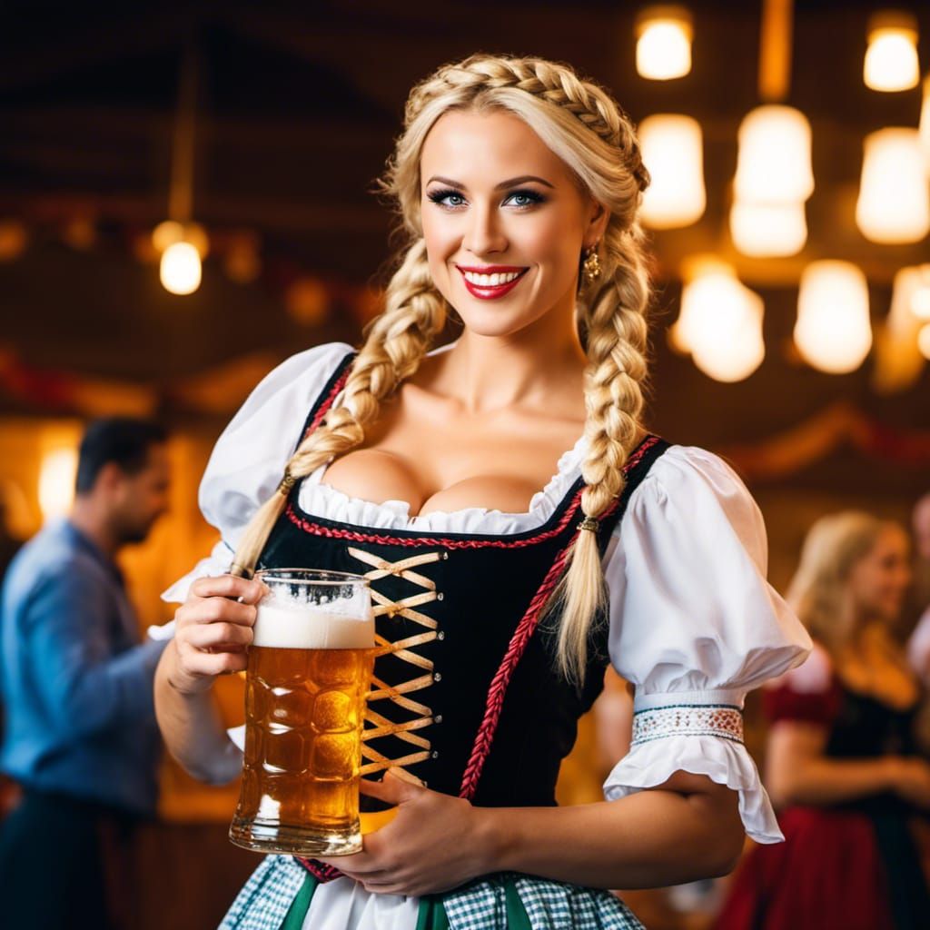 Fräulein Bier Mädchen (Kellnerin)