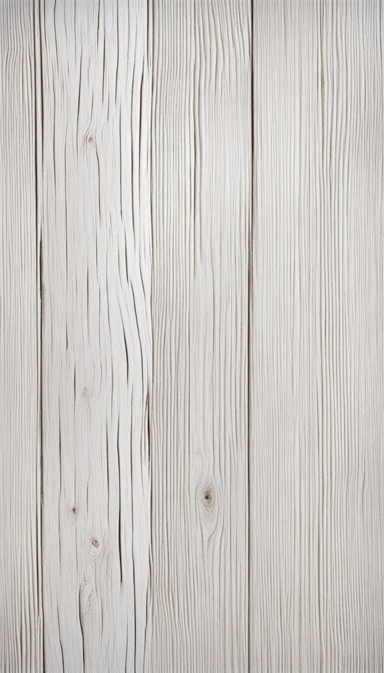 Seamless White Wood Texture Background