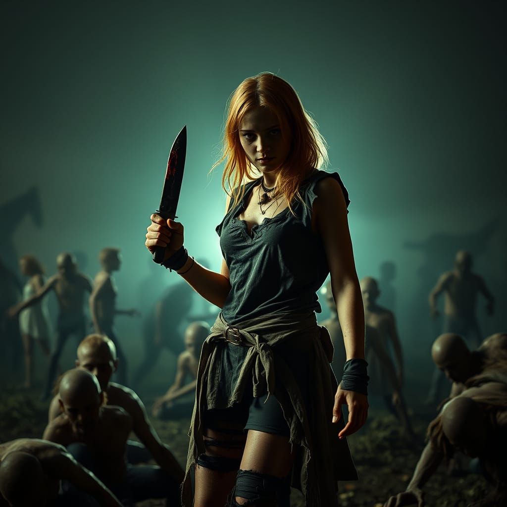 Alice in Zombie Land: A Dark Fantasy Portrait