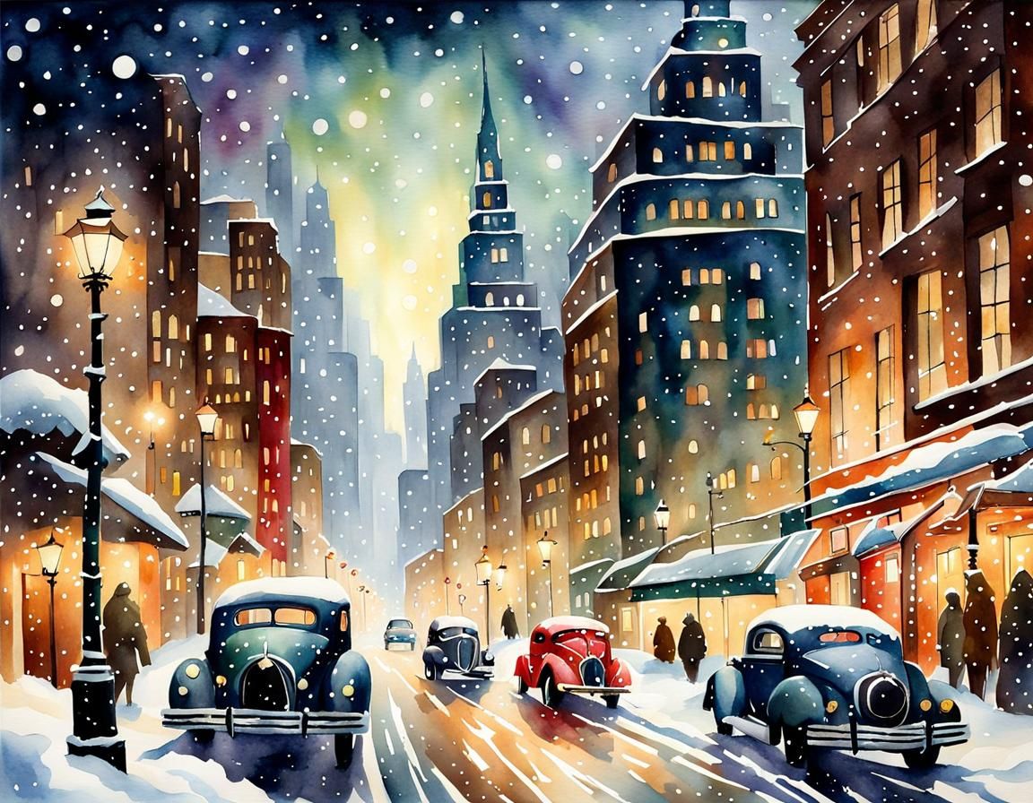 Snowstorm in the City