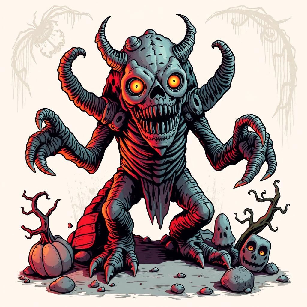 Spooky Haunted Mausoleum Monster Bash