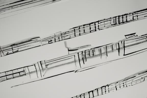 Art Deco Trombone Crescendo in Film Noir Style