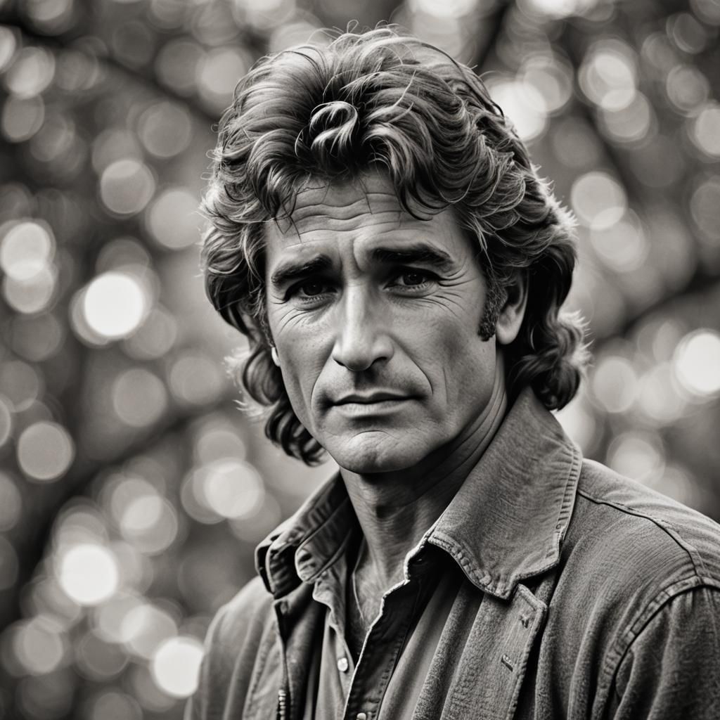 Portrait of Michael Landon: Professional Photography