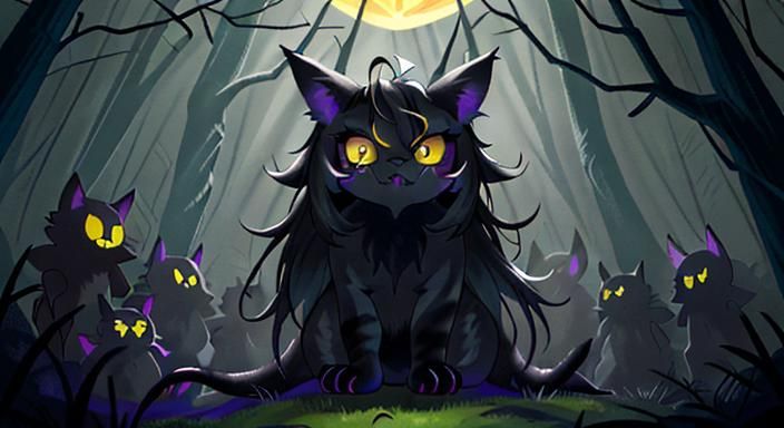 Hyperrealistic Feline Deathclaw Cat Monster Portrait