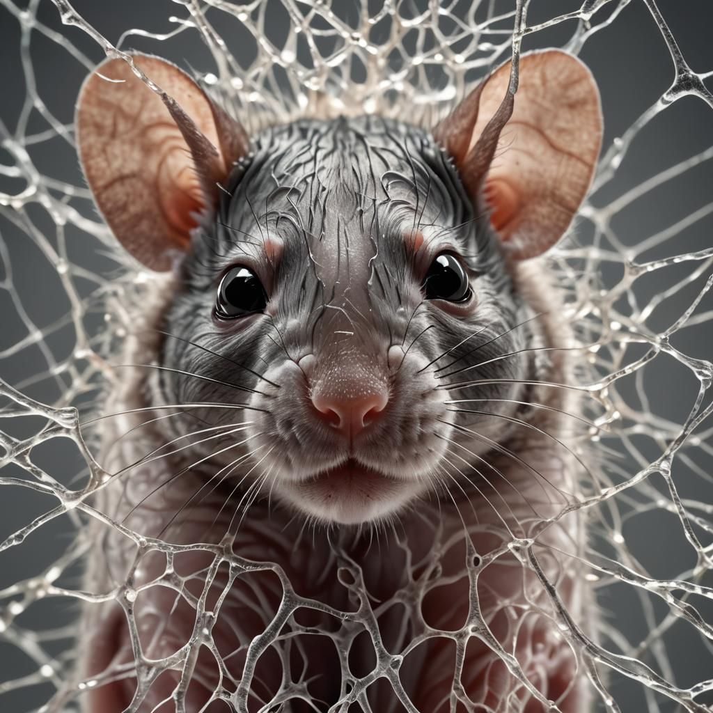 Hairless Mouse: Translucent Skin in Macro Photography