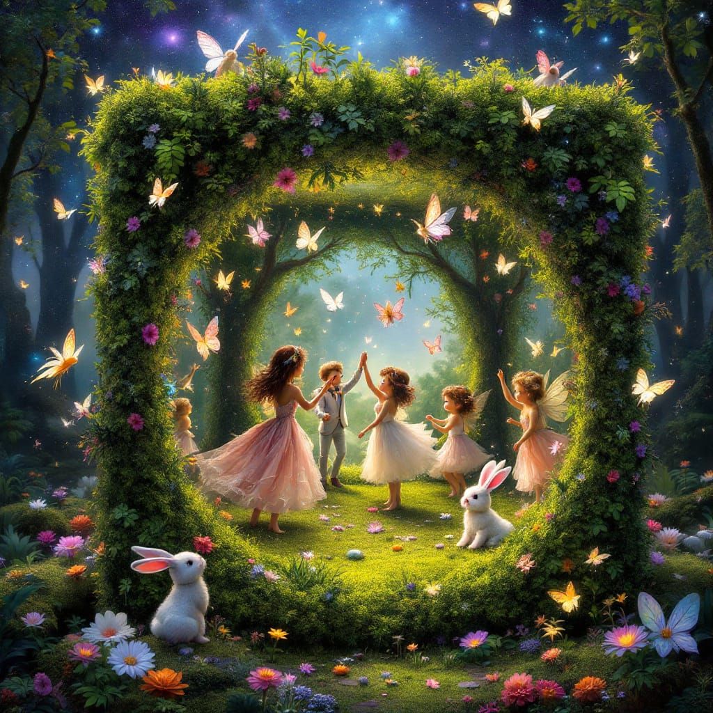 Magical Forest Faerie Wedding Celebration