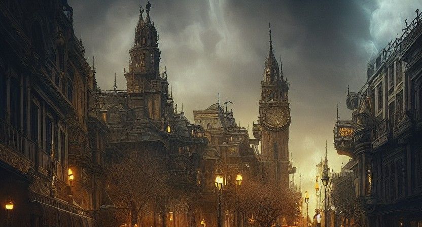 Epic Cinematic Digital Matte Painting