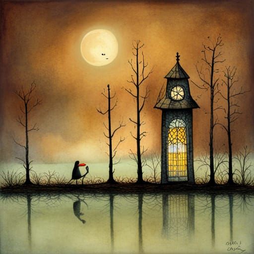 Charming Illustration in Storybook Style