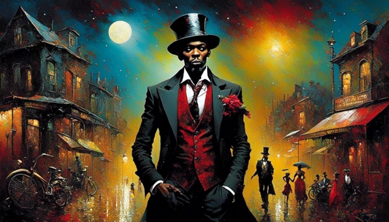 Reaching for the Brightest Star: Comic Impasto Style