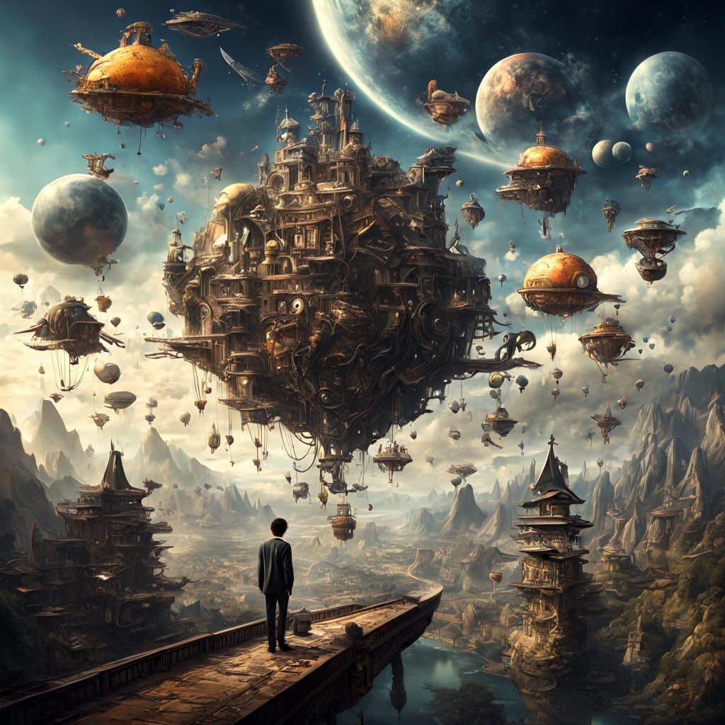 The floating town of Asukura