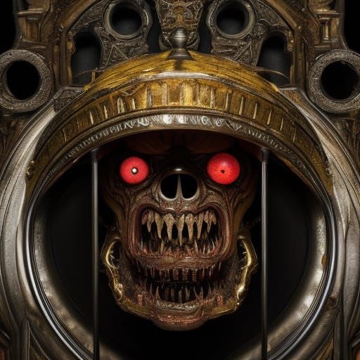 Haunted Grandfather Clock