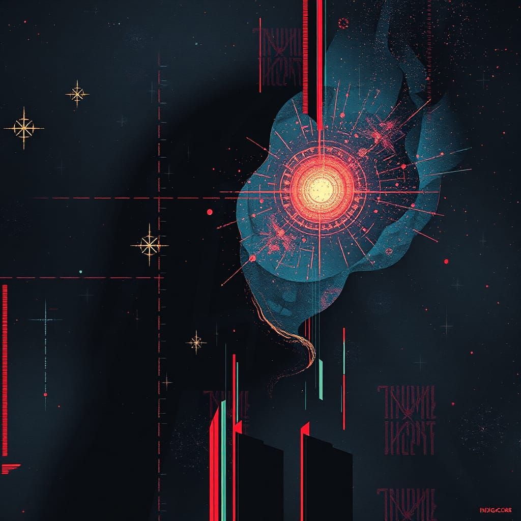 Abstract Everywhen: Glitch Art at the End