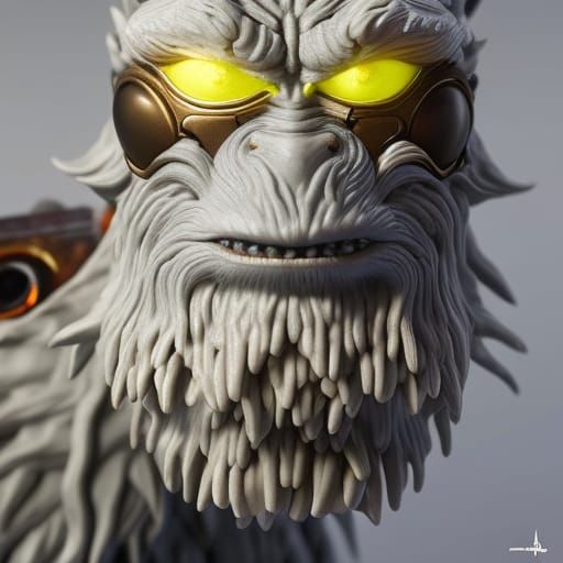 Detailed Portrait of a Sci-Fi Fantasy Mage