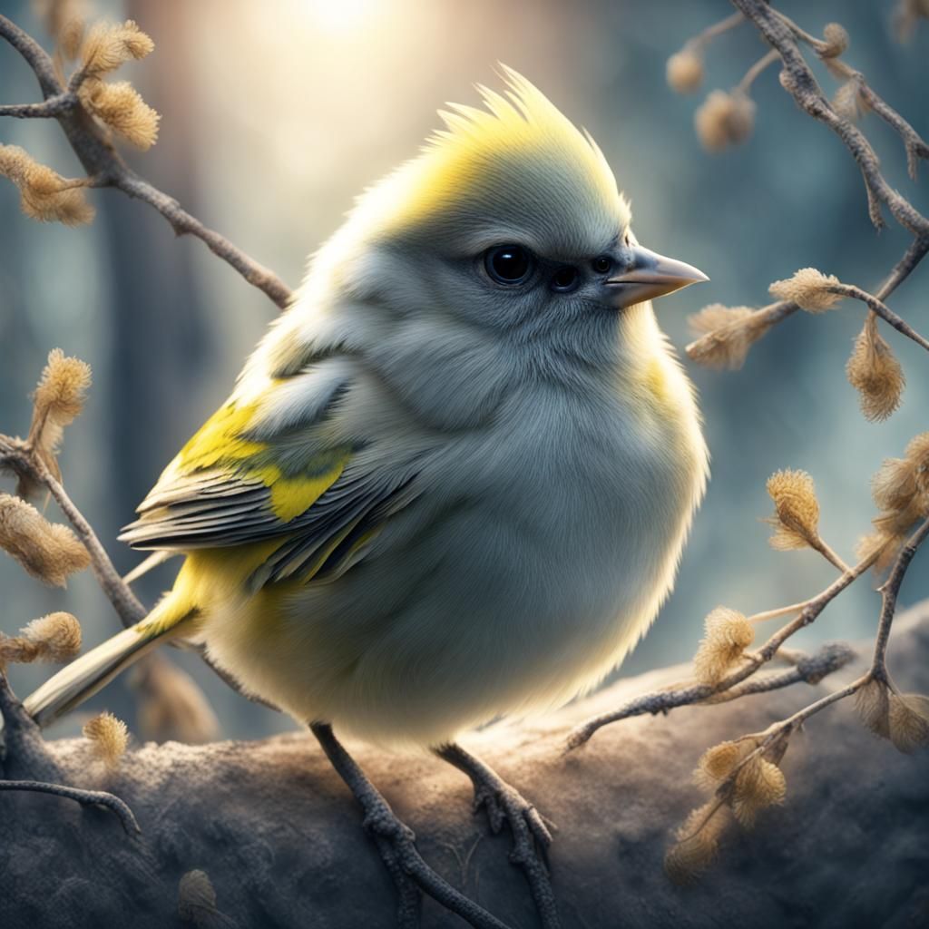 AI Image of a Canary