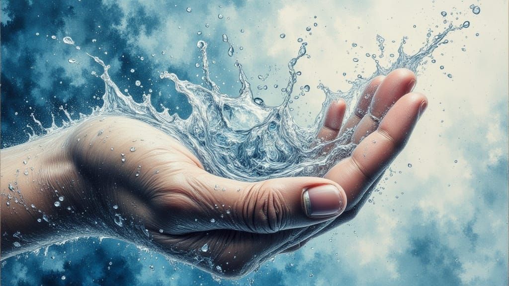 Cherishing Simple Moments: Gouache Watercolor Impression