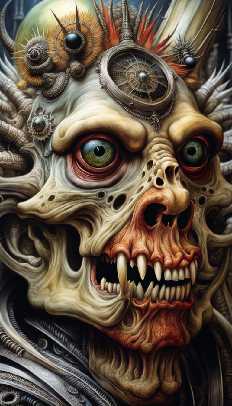 Cryptid Taxidermy Museum: Detailed Fantasy Art