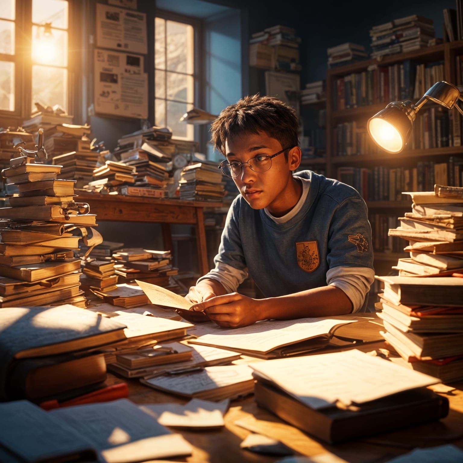 Epic 3D Render of Homework Mountain