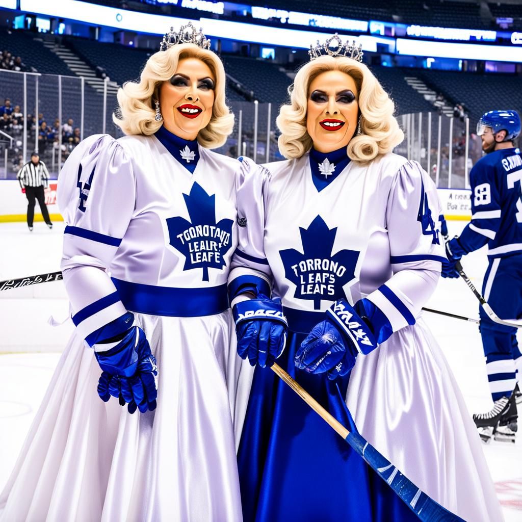 Drag Queens Play Hockey in Pompöös Couture