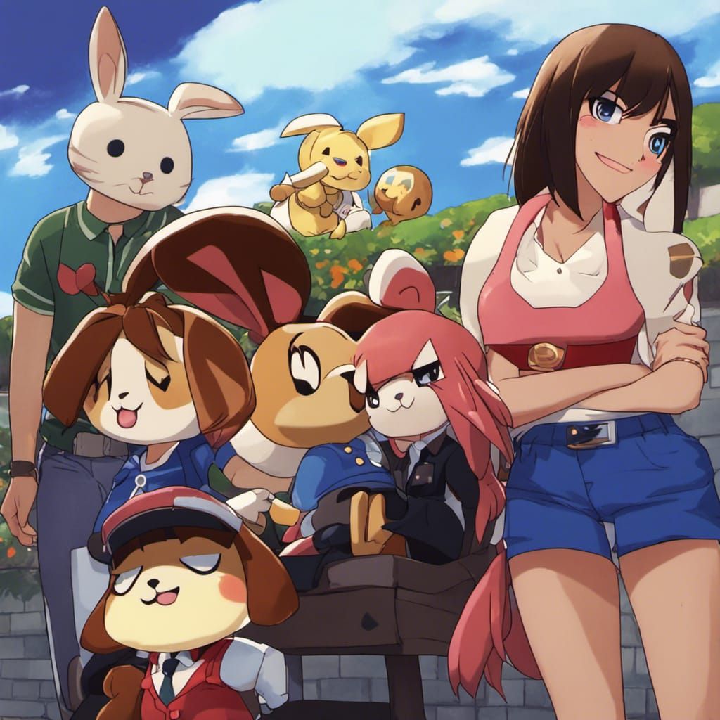 Anime Style Character Mashup