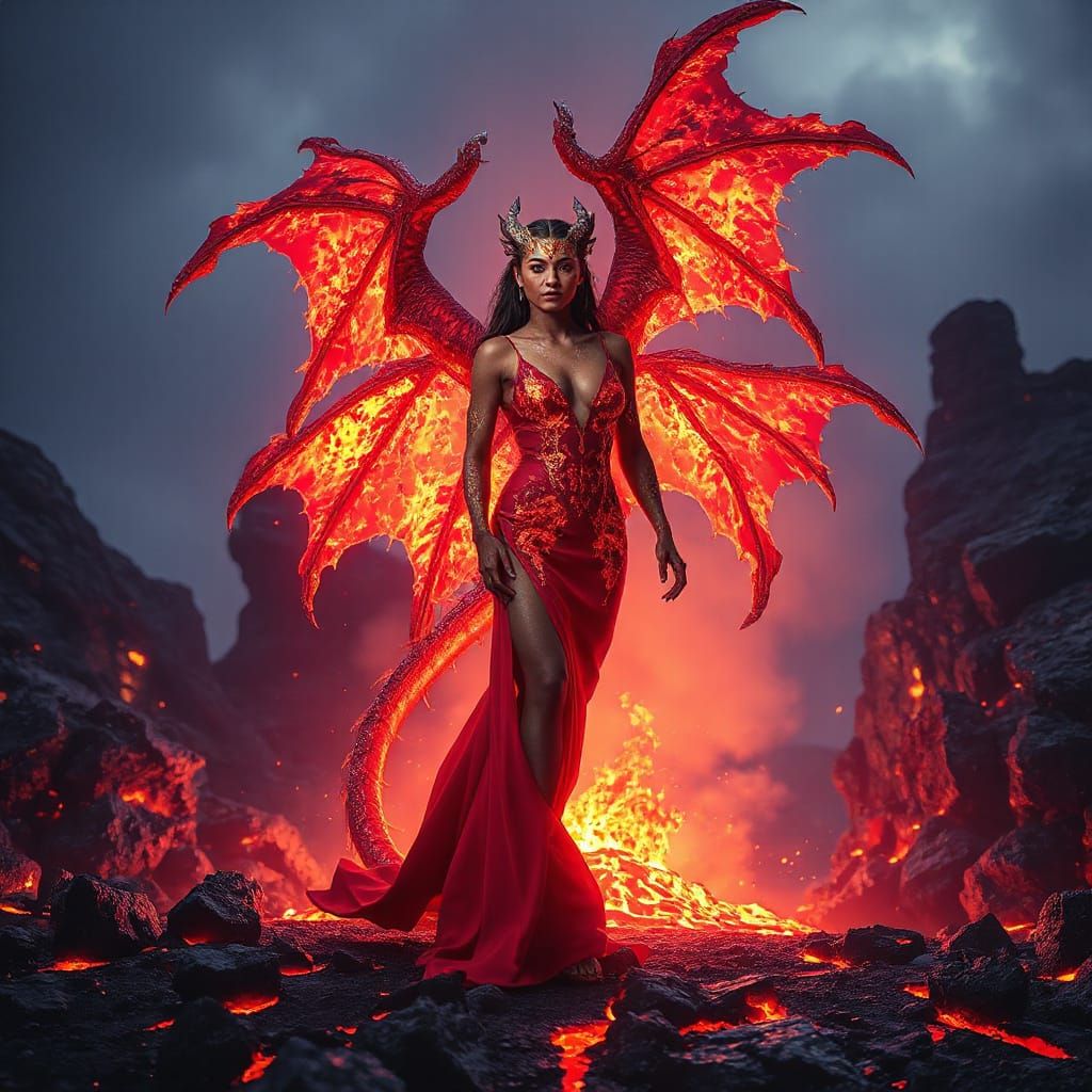 Molten Couture of the Fire Realm