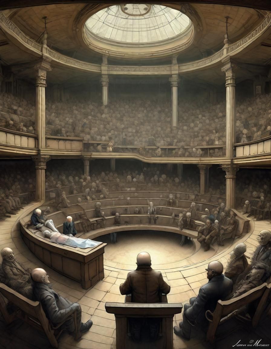 Victorian Scientists Observe Alien Autopsy