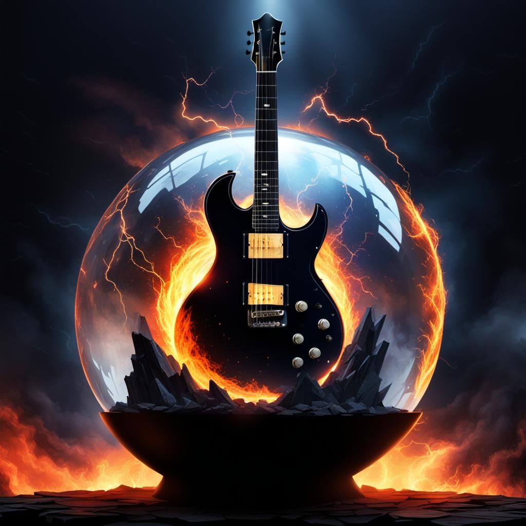Heavy Metal Concert in Glass Sphere