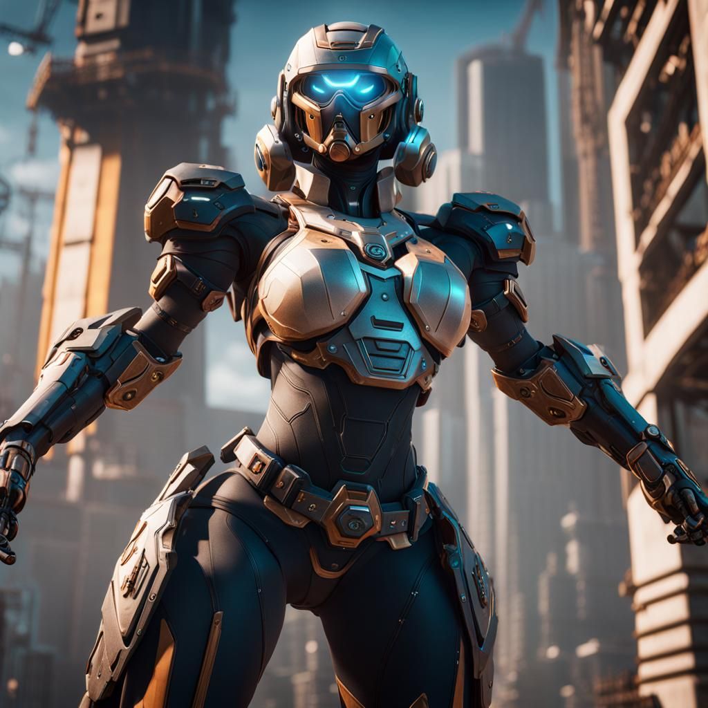 Female Reproductive System in 3D Game Cinematic Style