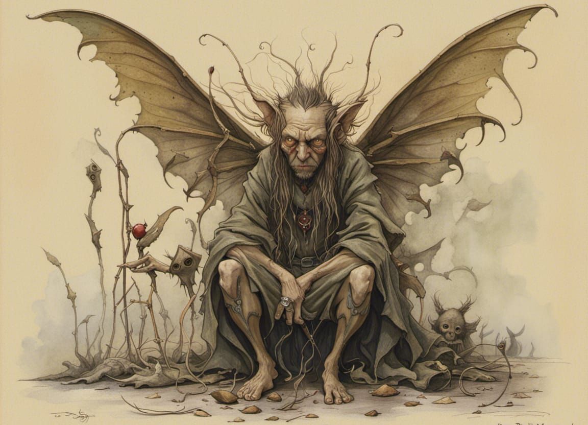 Impish bad fairy