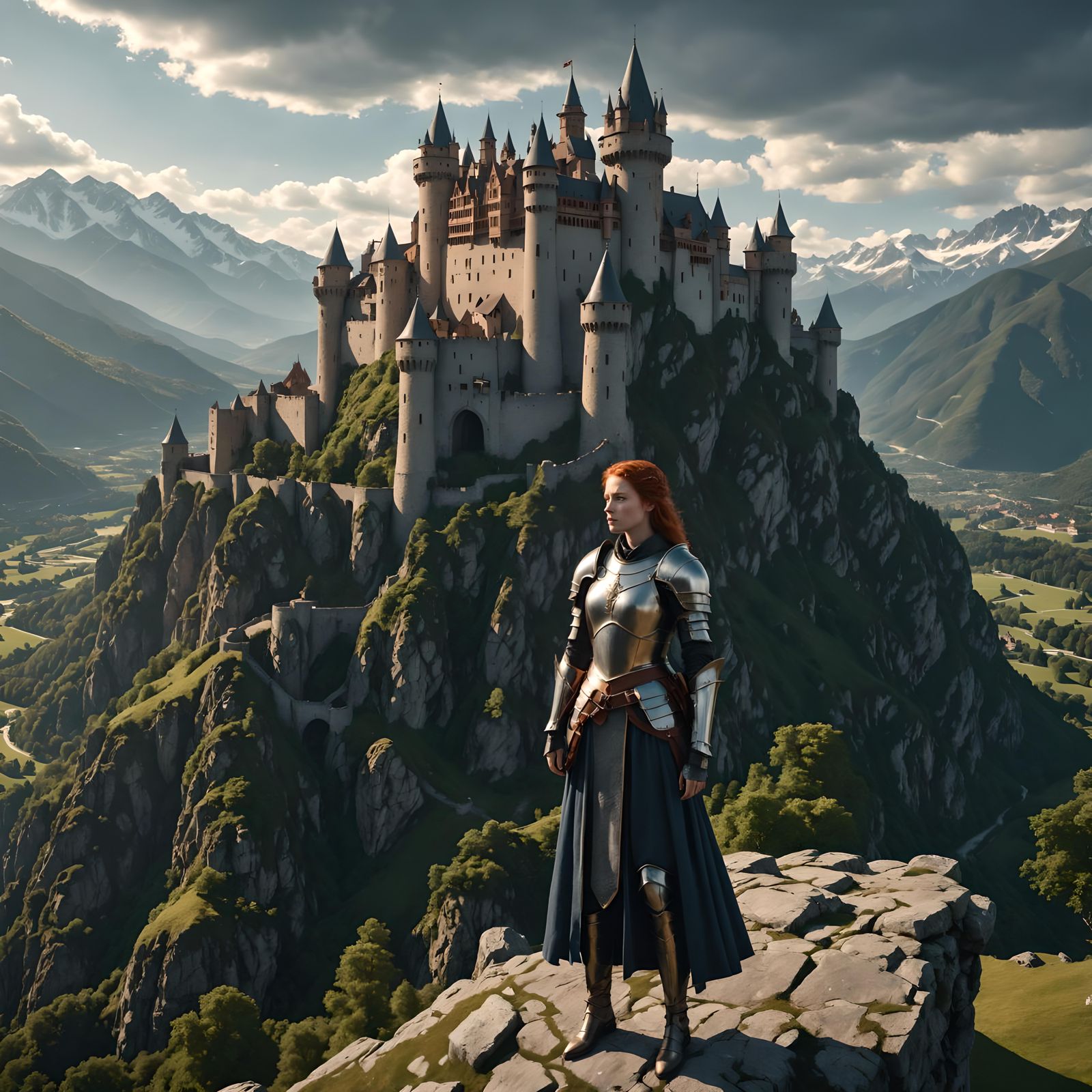 This is MY castle, I will defend her.