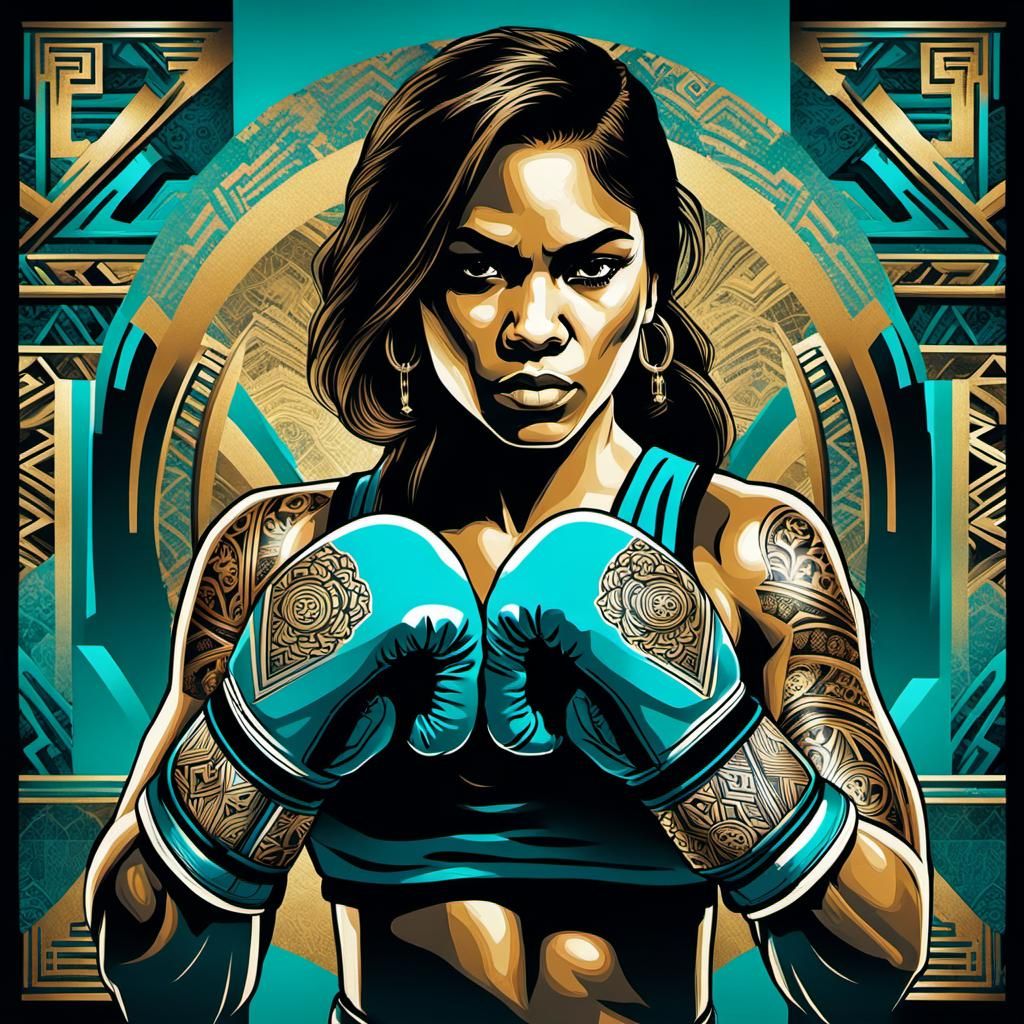 Chicano Art Boxing Gloves: Lowrider Style, Monochromatic