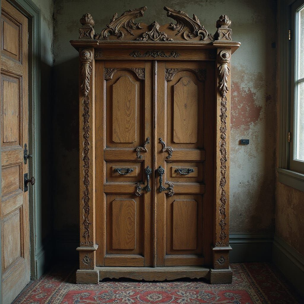 Narnia Wardrobe Merged with Doors of Durin