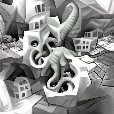 Disturbing Eldritch Horror Scene