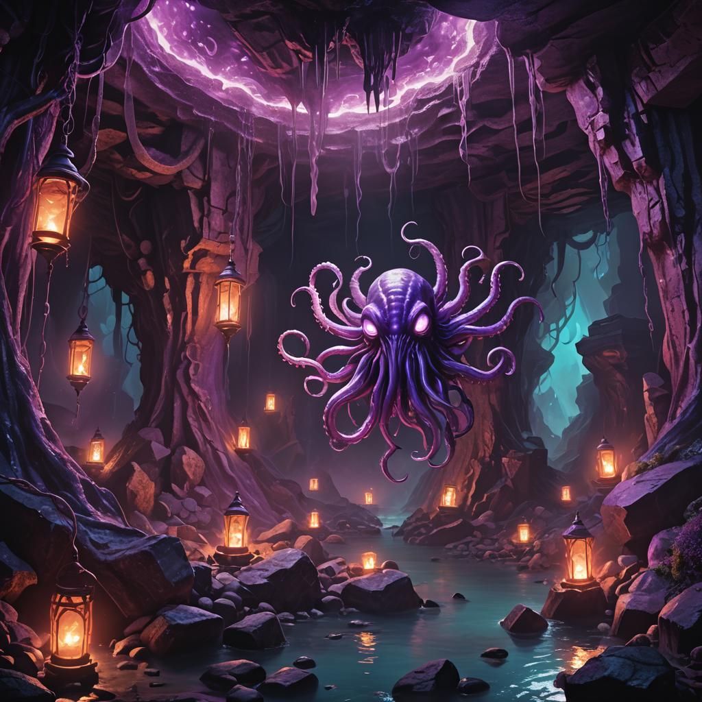 Lovecraftian Horror Rising from the Depths