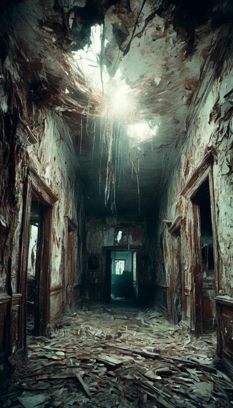 School Exploding: Macabre Scene of Destruction