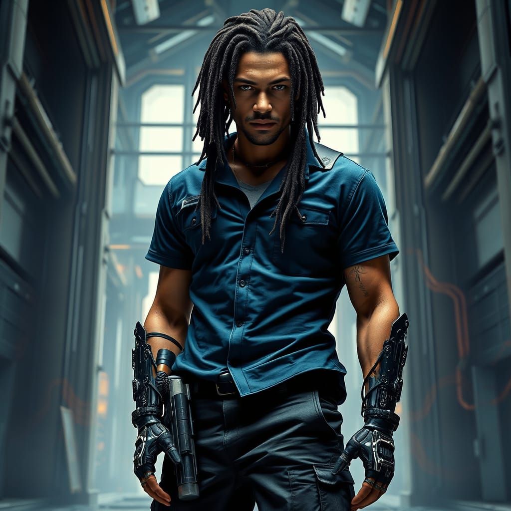 Zephyr - Cyberpunk Character