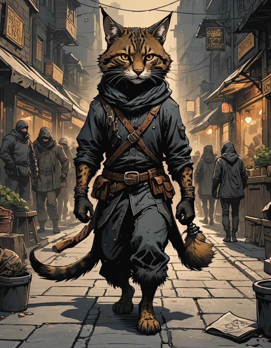 Ragged Tabaxi Rogue