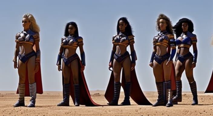 Earth Spaceship Lands on Amazon Planet: 64k Photo