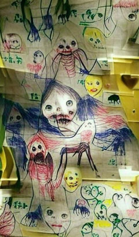 Childlike Line Art Generated by AI
