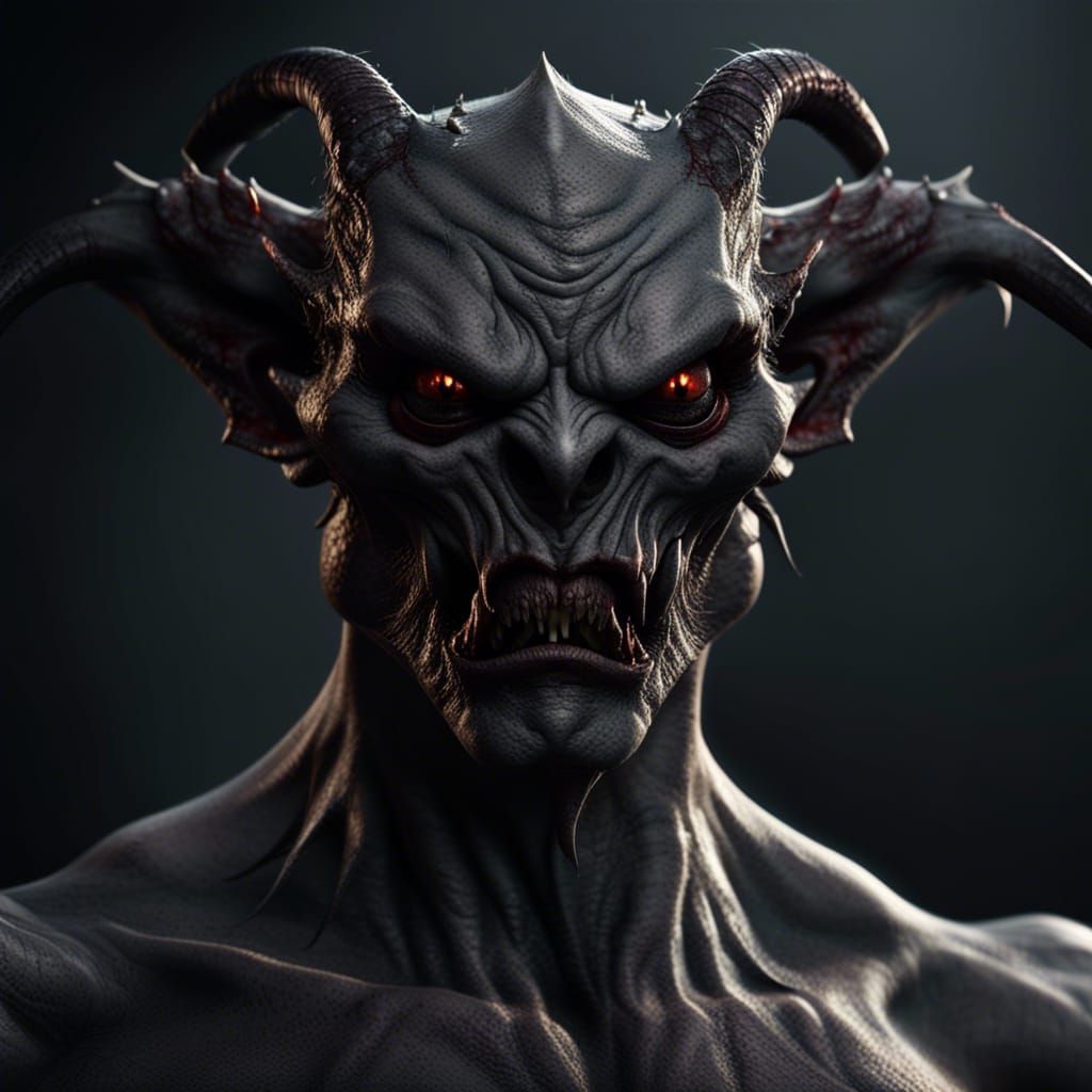 Hyperrealistic Demons with Metallic Skin in Unreal Engine