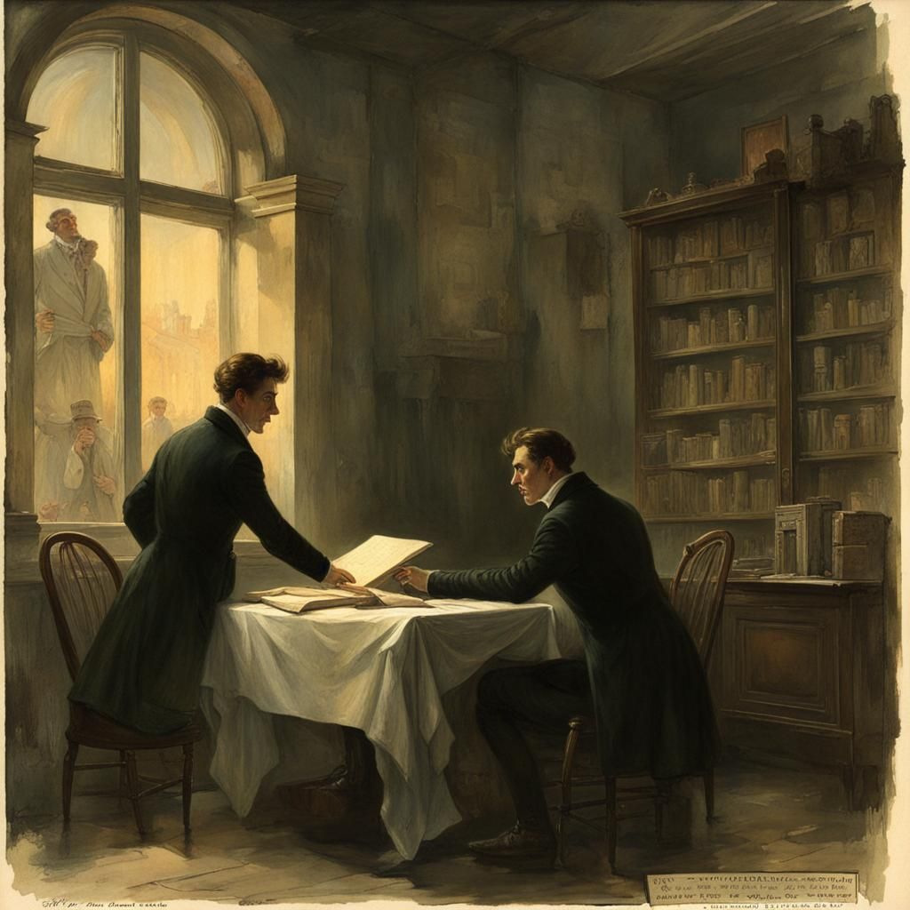 Fantastical Matte Painting with Intricate Detail