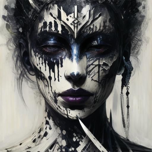 Minimalist White Abstract Design