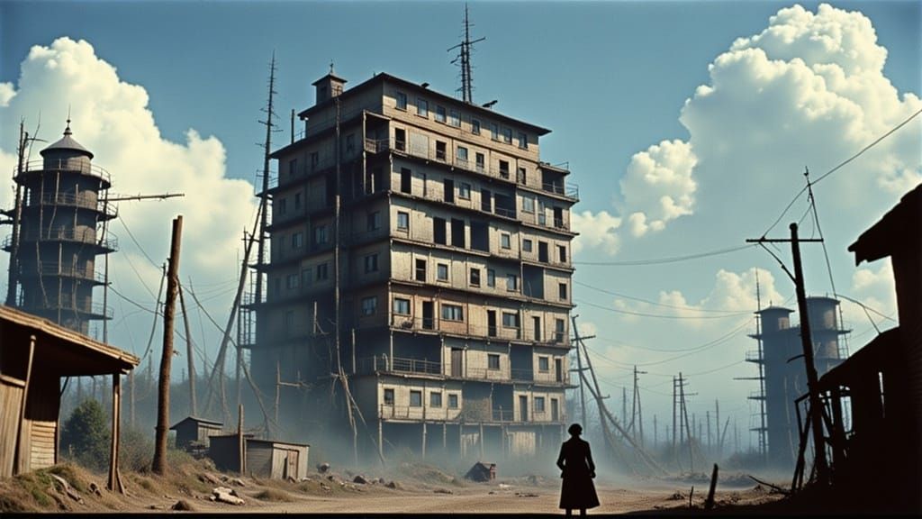 Towering Habitation Units in Chaotic Battle