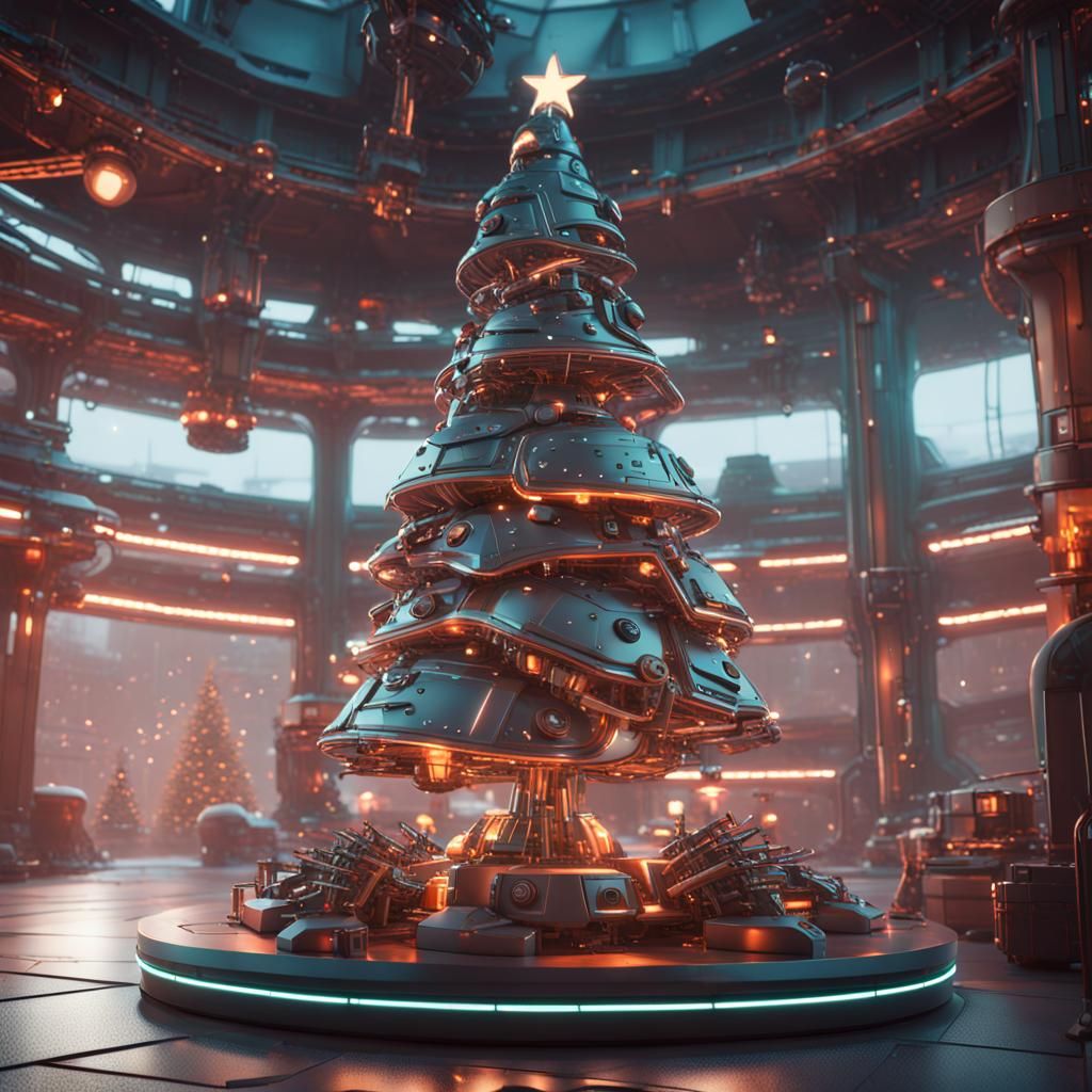 Futurama Christmas tree