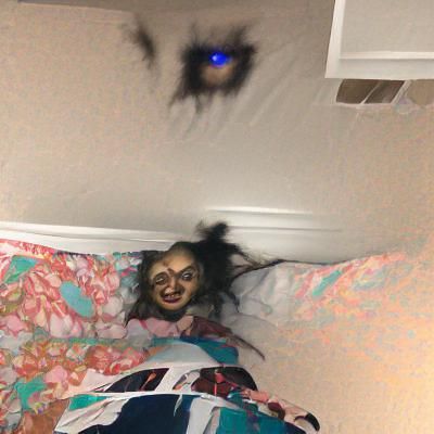 Nightmarish Sleep Paralysis Demon at Bedside