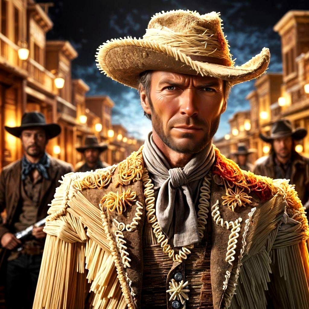 Pasta Cowboy: A Spaghetti Western Portrait